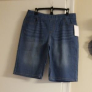 Kelly Clinton Denim Shorts